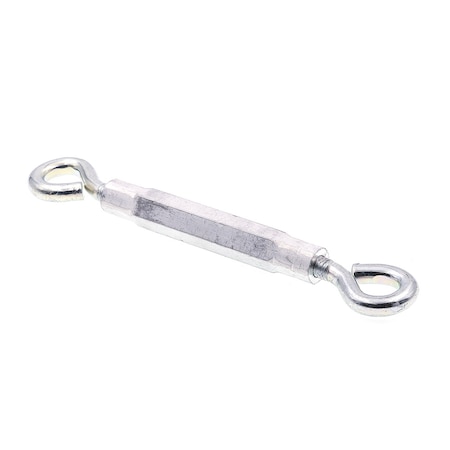 Turnbuckles Eye-2-Eye 3/8in X 11-3/8in Zinc Plated Steel & Aluminum 5PK